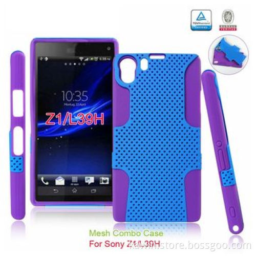 Mesh Combo 2-in-1 PC + Silicone Cover for Sony L39h